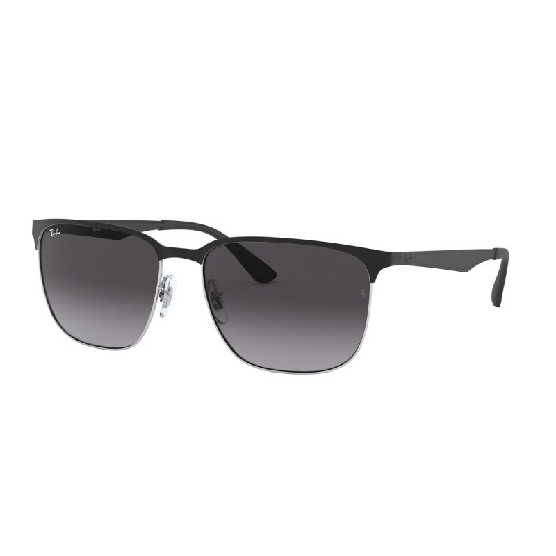 Ray-Ban RB 3569 - 90048G Top Argent Noir