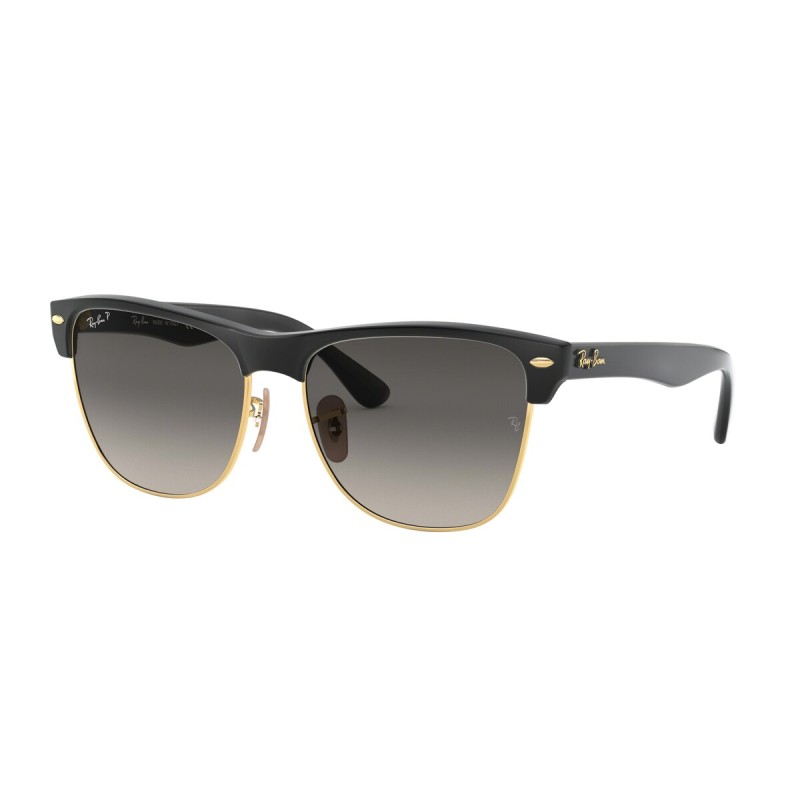 Ray-Ban RB 4175 Clubmaster Oversized 877/M3 Demi Brillant Noir