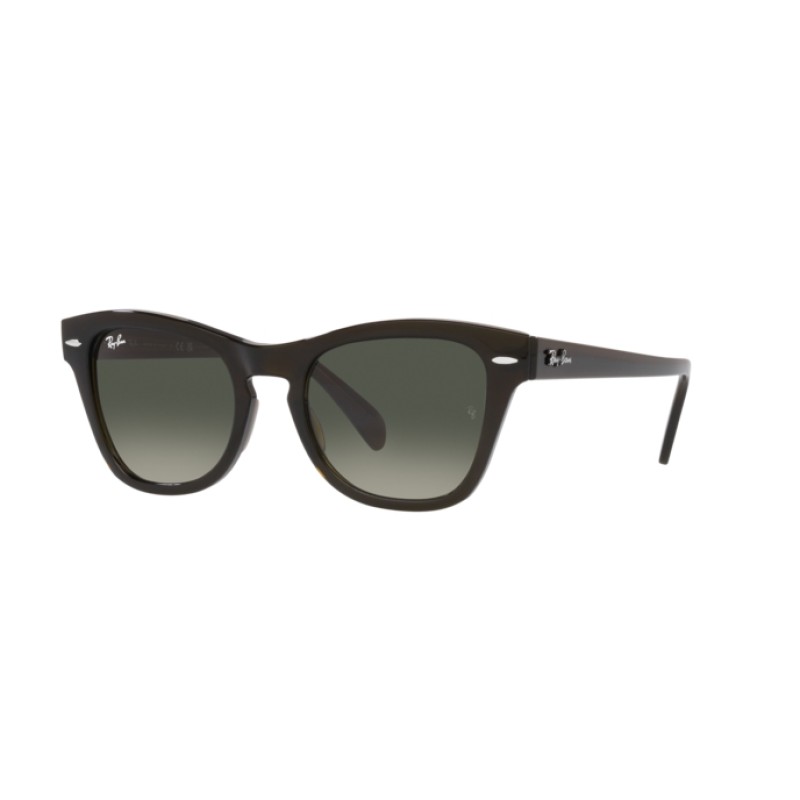 Ray-Ban RB 0707S - 664271 Vert Olive Transparent