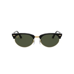 Ray-Ban RB 3946 Clubmaster Oval 130331 Noir Brillant