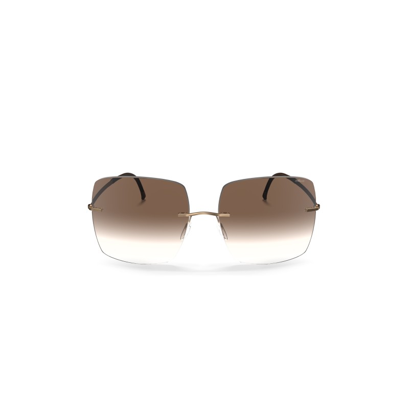 Silhouette 8191 Rimless Shades Cadaques 7530 Or