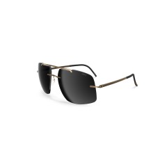 Silhouette 8739 Rimless Shades Bogatell 7630 Or