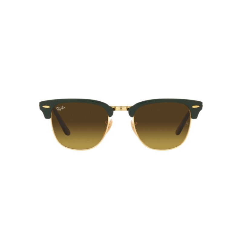 Ray-Ban RB 2176 Clubmaster Folding 136885 Vert Sur Or