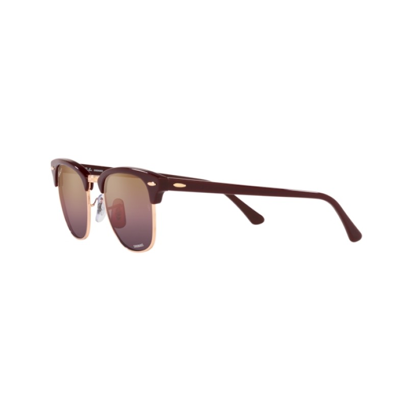 Ray-Ban RB 3016 Clubmaster 1365G9 Bordeaux Sur Or Rose
