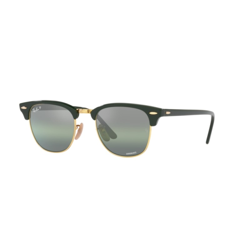 Ray-Ban RB 3016 Clubmaster 1368G4 Vert Sur Or