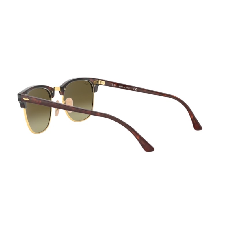 Ray-Ban RB 3016 Clubmaster 990/7O Rouge Brillant / Havane