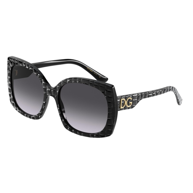 Dolce & Gabbana DG 4385 - 32888G Texture Noire Cocco