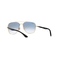 Ray-ban RB 3683 - 90003F Noir Sur Or