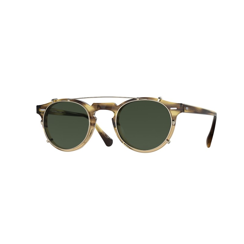 Oliver Peoples OV 5186CM Clip-On Gregory Peck Clip 50359A Or