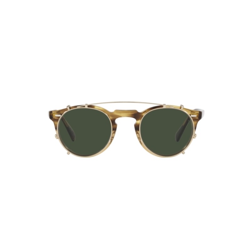 Oliver Peoples OV 5186CM Clip-On Gregory Peck Clip 50359A Or