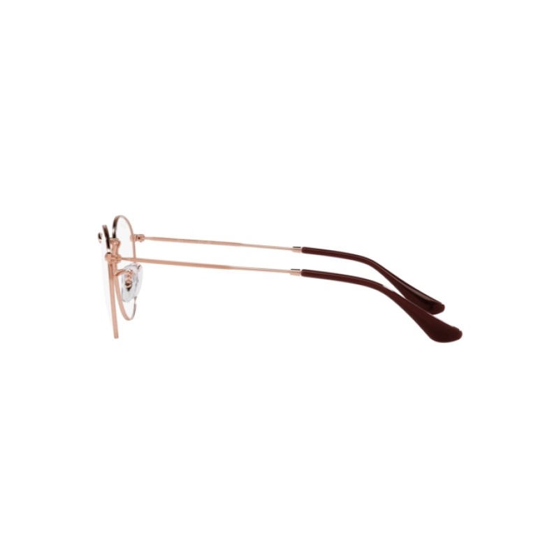Ray-Ban RX 3447V Round Metal 3094 Or Rose
