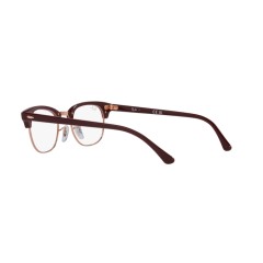 Ray-Ban RX 5154 Clubmaster 8230 Bordeaux Sur Or Rose