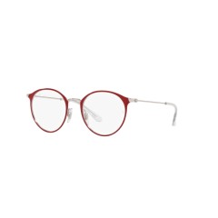 Ray-Ban Junior RY 1053 - 4081 Argent Sur Rouge