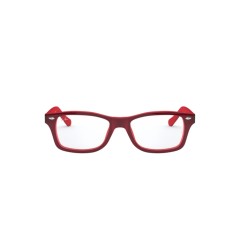 Ray-Ban Junior RY 1531 - 3592 Haut Rouge Sur Rouge Opalin