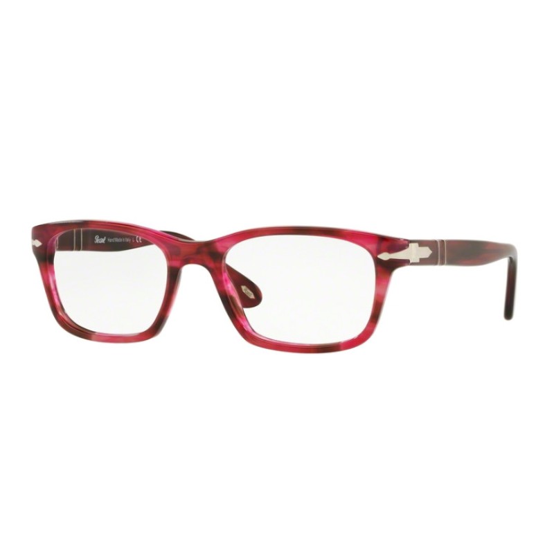 Persol PO 3012V - 1084 Rayé Rouge