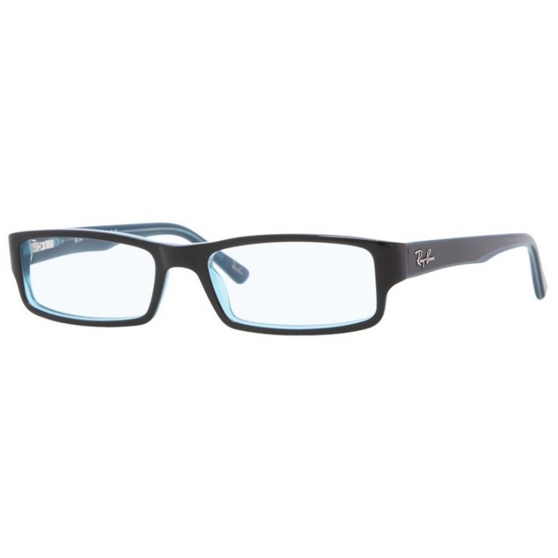 Ray-Ban RX 5246 - 5092 Noir-gris-turquoise