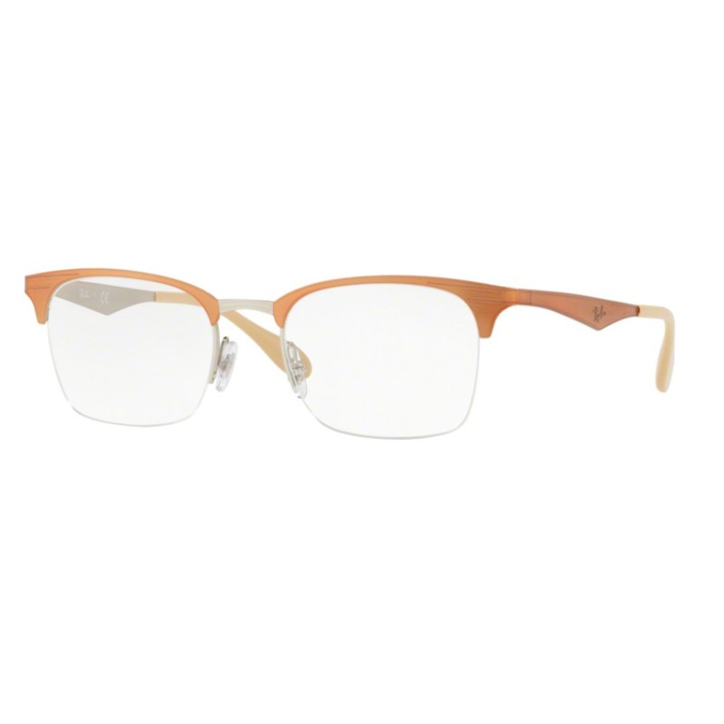Ray-Ban RX 6360 2920 Argent-Marron Clair