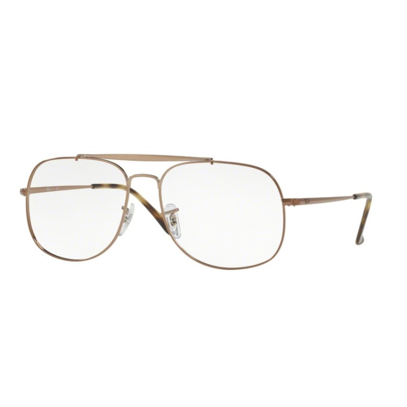 Ray-Ban RX 6389 The General 2531 Marron Clair