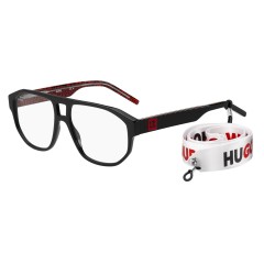 Hugo Boss HG 1221 - UYY Motif Noir Rouge