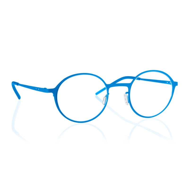Italia Independent Eyeglasses I-METAL - 5204.027.000 Bleu Multicolore