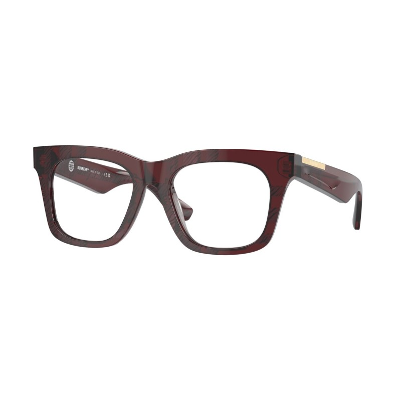 Burberry BE 2407 - 4115 Chèque Rouge