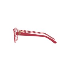 Polo PP 8540 - 5882 Rouge Brillant Sur Rayures Blanches Rouges