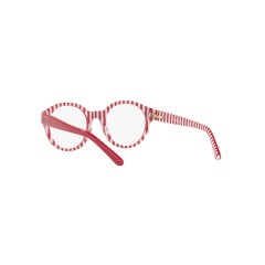 Polo PP 8540 - 5882 Rouge Brillant Sur Rayures Blanches Rouges