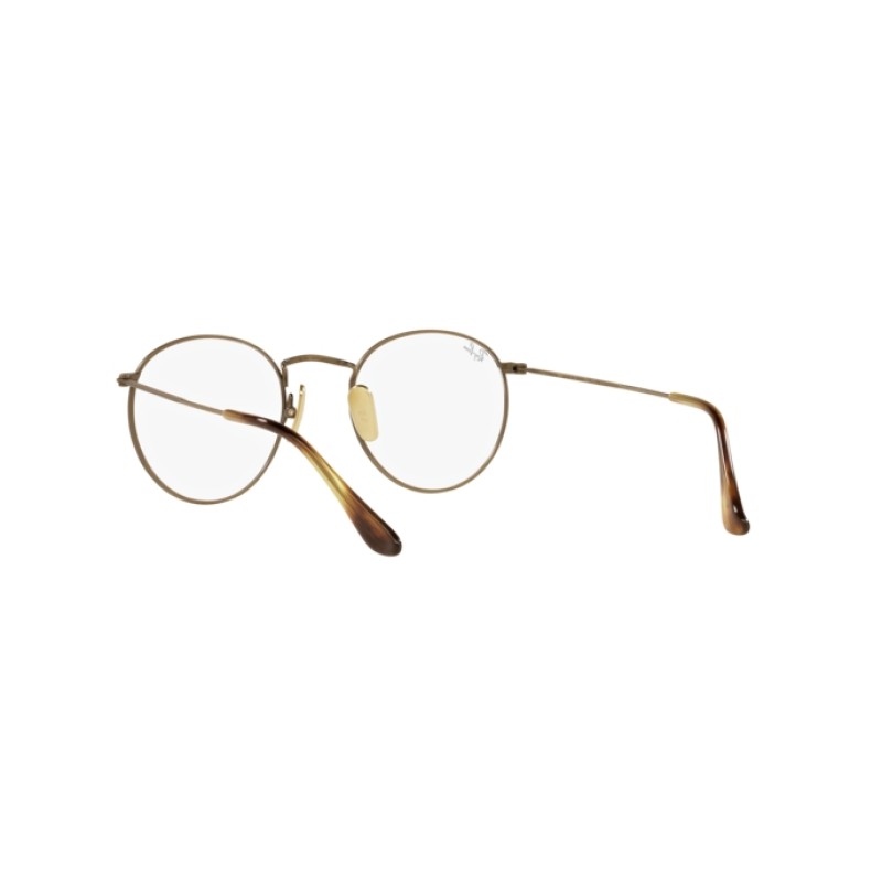 Ray-Ban RX 8247V Round 1222 Or Antique Demigloss