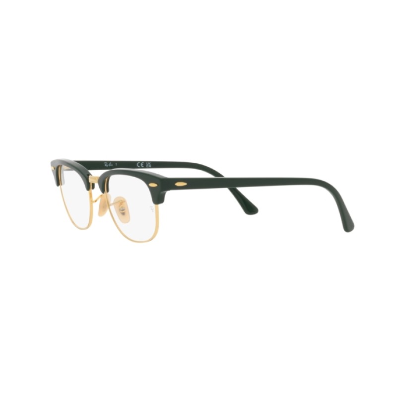 Ray-Ban RX 5154 Clubmaster 8233 Vert Sur Or