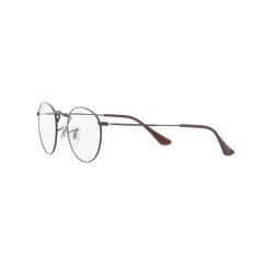 Ray-Ban RX 3447V Round Metal 3120 Cuivre Antique