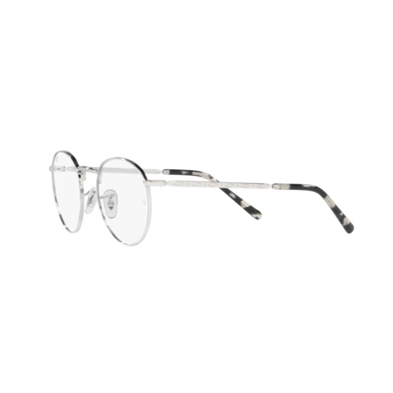 Ray-Ban RX 3637V New Round 2501 Argent