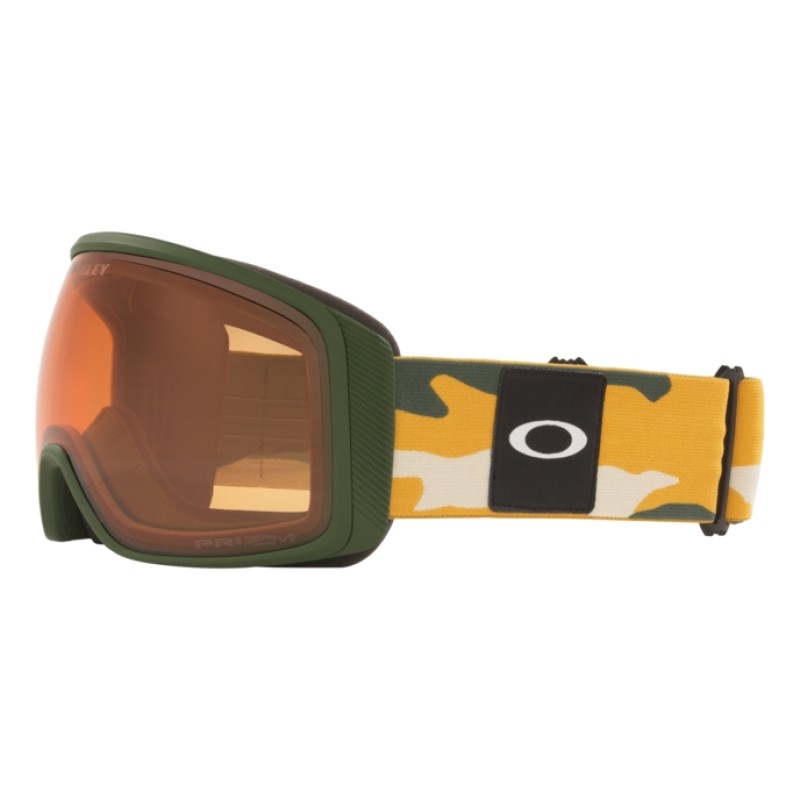 Oakley Goggles OO 7104 Flight Tracker Xl 710401 Mustard Dark Brush Camo
