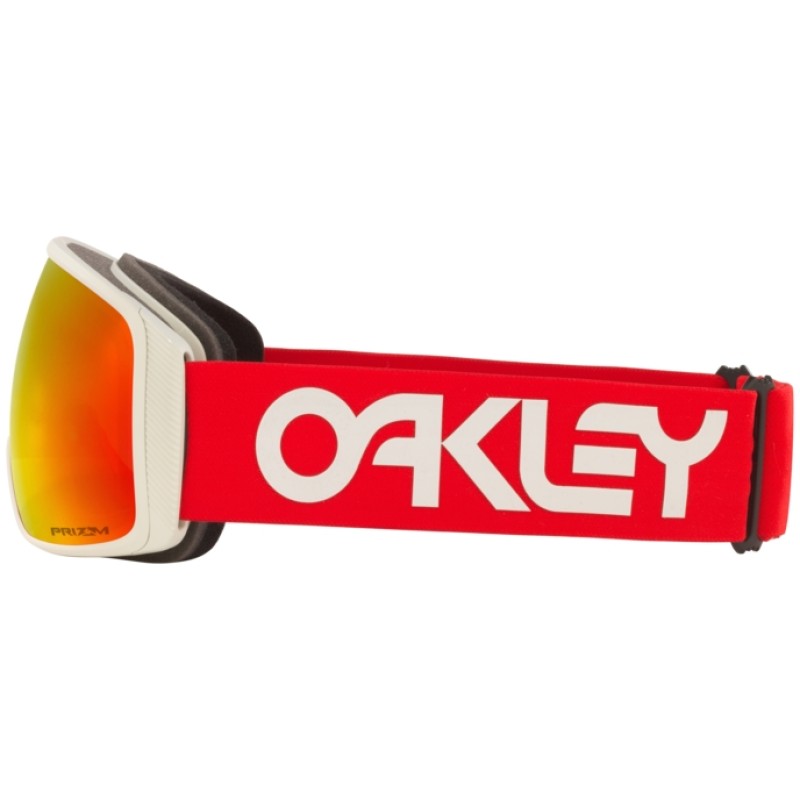 Oakley Goggles OO 7104 Flight Tracker Xl 710421 Factory Pilot Viper Red Grey